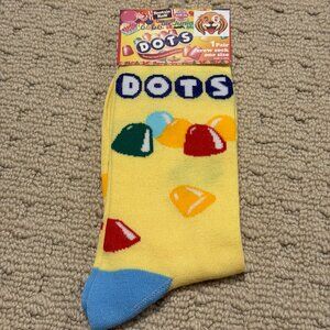 New Dots Novelty Crew Socks Size 6-12/13 - Men's/Women's -